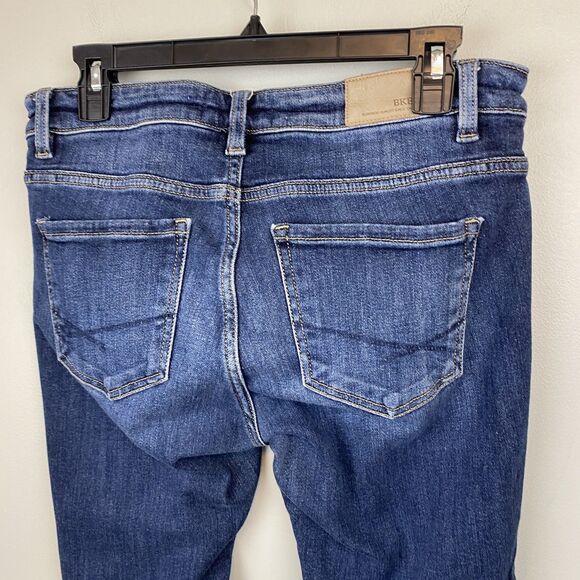 BKE Payton Jeans Womens 27x31.5 Blue Mid Rise Skinny Stretch Denim Universal Fit - Picture 4 of 11